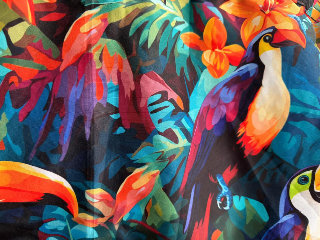 Chaqueta Antifluida Corta Estampados Exclusivos
